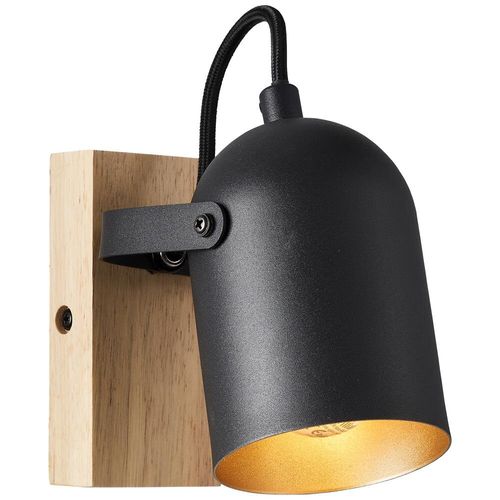 Wandleuchte Tronte in Schwarz...