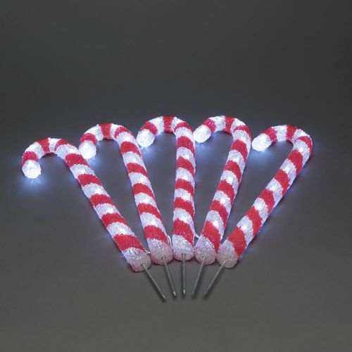 LED Zuckerstangen  in Rot und...