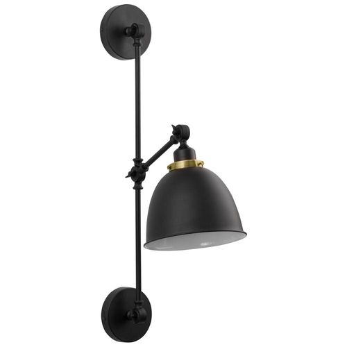 Wandleuchte Virgo in Schwarz...