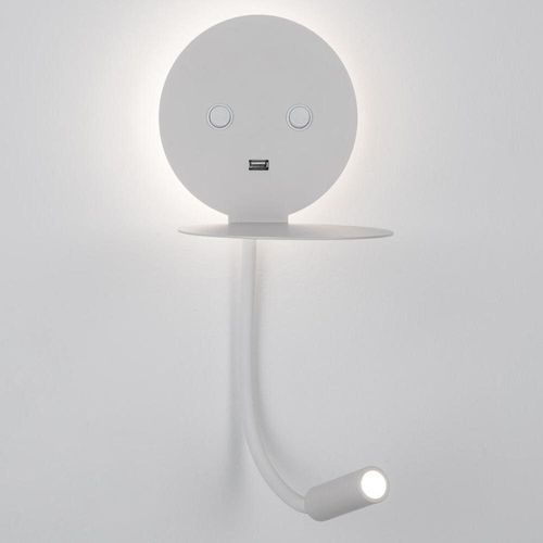 LED Wandleuchte Eclip in Weiß...
