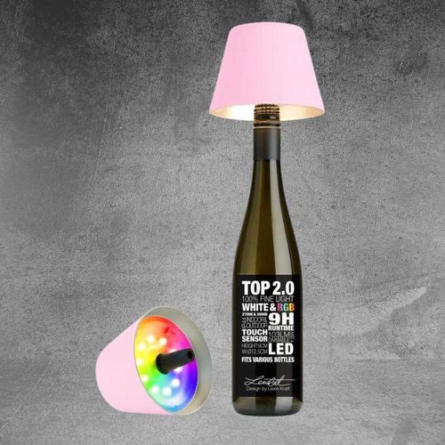 LED Akku Flaschenleuchte RGBW...