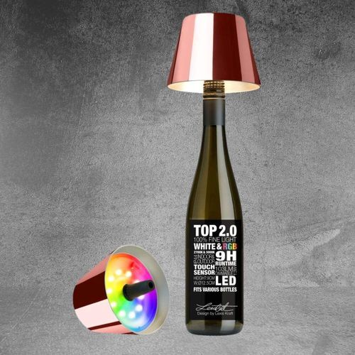 LED Akku Flaschenleuchte RGBW...