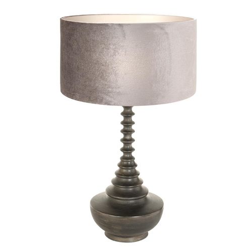 Tischleuchte Bois II in Taupe...