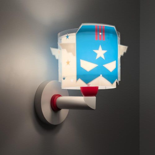 Wandleuchte Blue Hero in Blau...