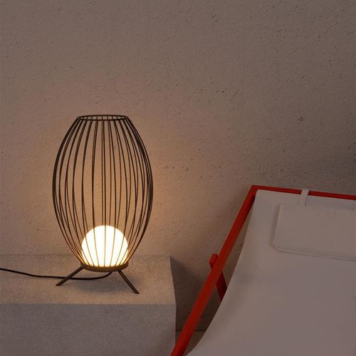LED Stehleuchte Cage in...