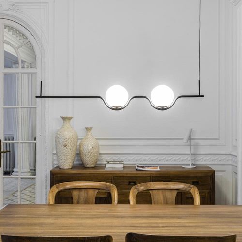 LED Pendelleuchte Levita in...