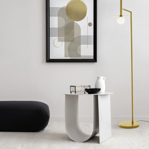 Stehleuchte Pielo in Gold und...