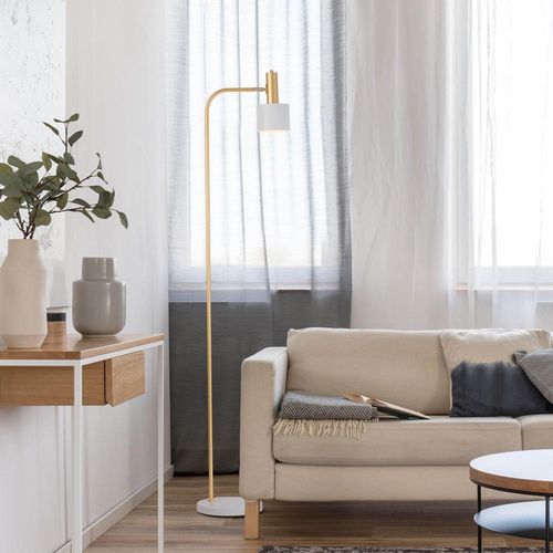 Stehleuchte Paz in Gold und...