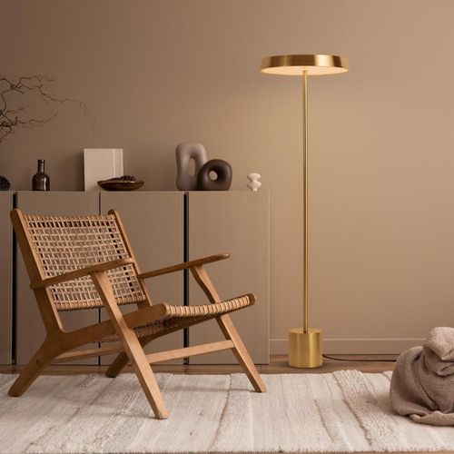 LED Stehleuchte Vetro in Gold...