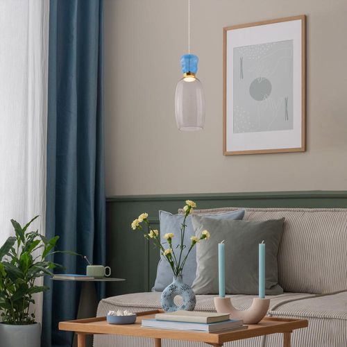 LED Pendelleuchte Pluma in...
