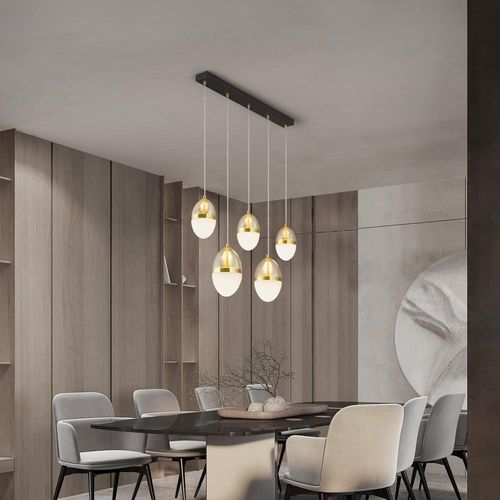 LED Pendelleuchte Egna in...