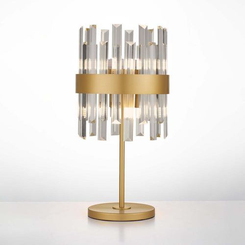 Tischleuchte Crown in Gold...
