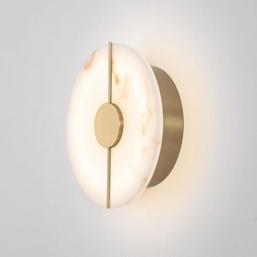 LED Wandleuchte Aider in Gold...