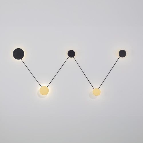 LED Wandleuchte Ark in Gold...