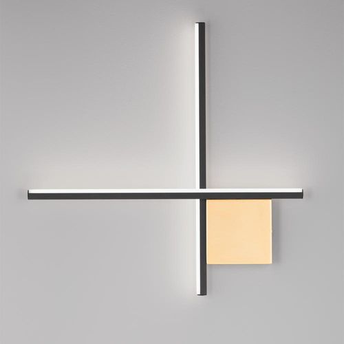 LED Wandleuchte Cross in...