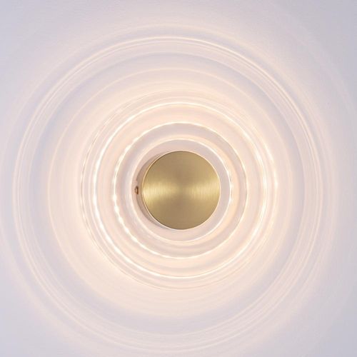 LED Wandleuchte Onrid in Gold...