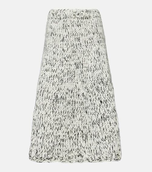 Joseph Wool-blend midi skirt