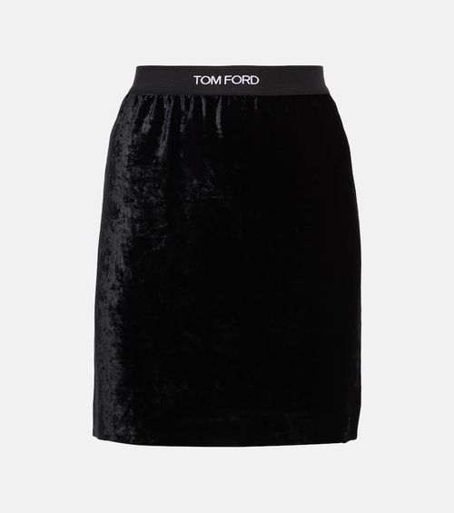 Tom Ford Velvet miniskirt