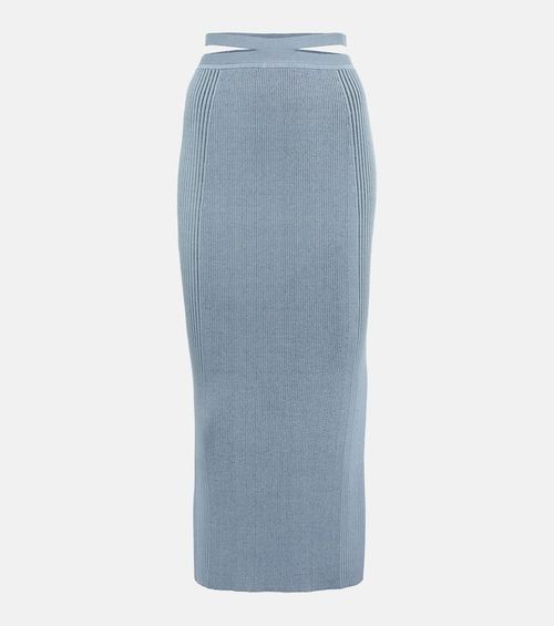 Simkhai Orion rib-knit midi...