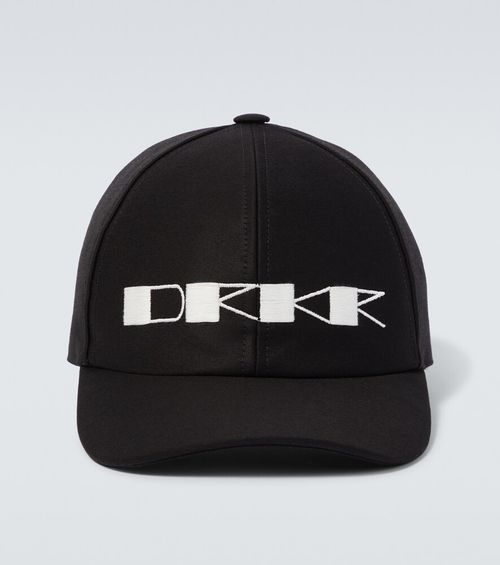 Rick Owens Logo cotton canvas...