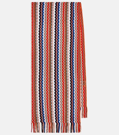 Missoni Zig Zag wool scarf