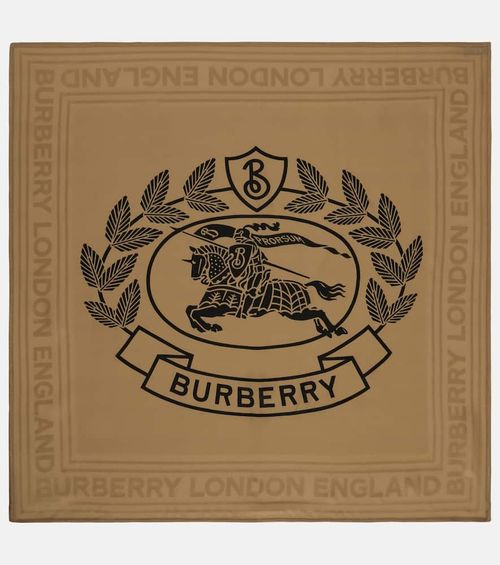 Burberry Printed silk scarf