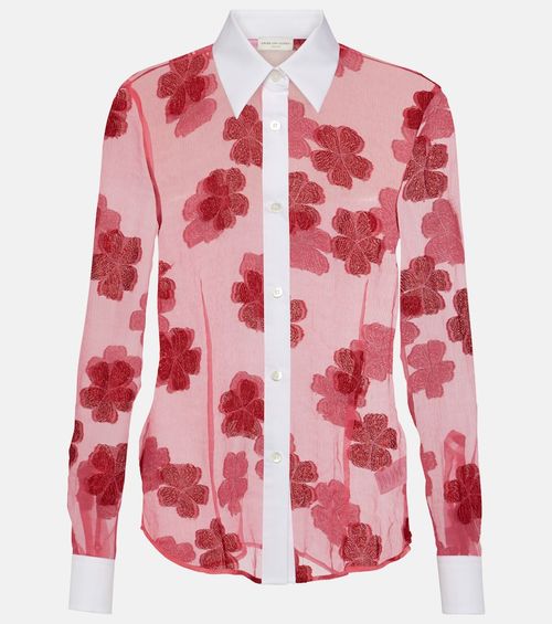 Dries Van Noten Floral cotton...