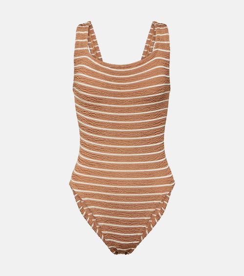 Hunza G Striped swimsuit