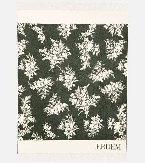 Erdem Floral wool and...