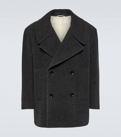 Lemaire Double-breasted wool...