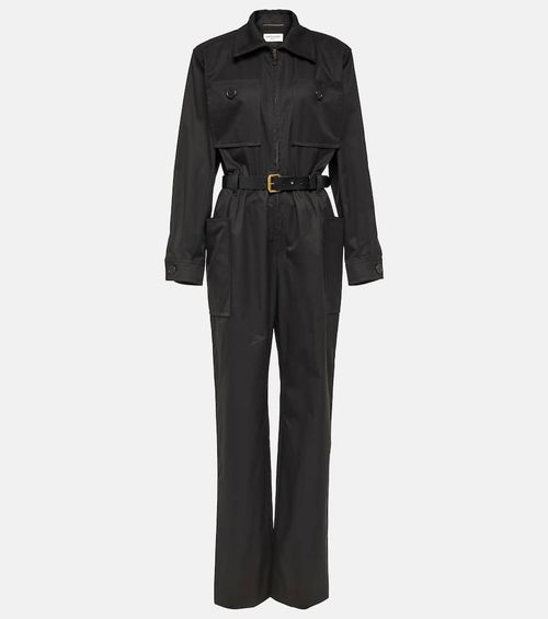 Saint Laurent Belted cotton...