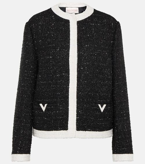 Valentino Tweed lamé jacket