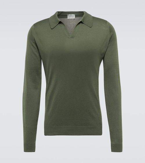 John Smedley Puck cotton polo...