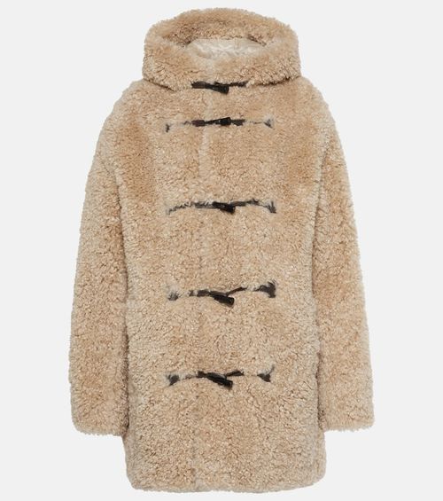 Marant Etoile Faux-fur hooded...