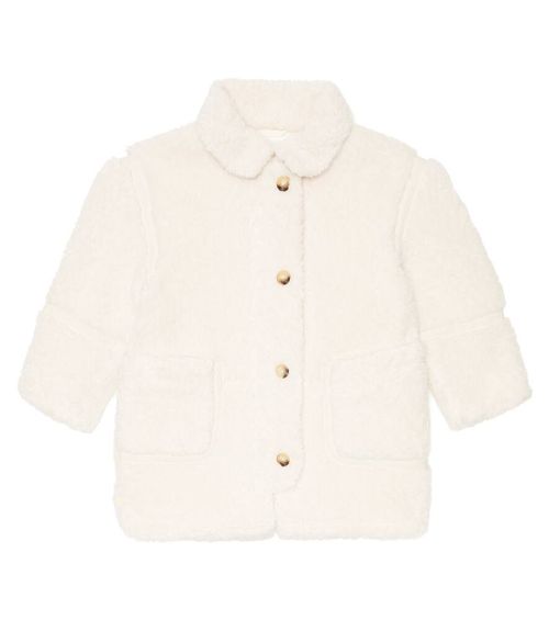 Chloé Kids Faux fur coat