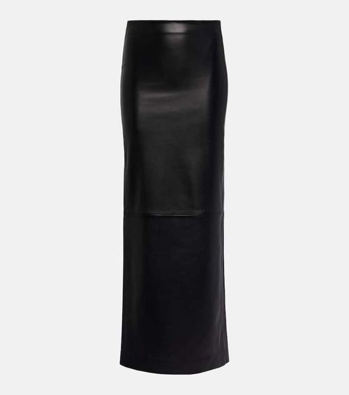 Mônot Low-rise leather maxi...