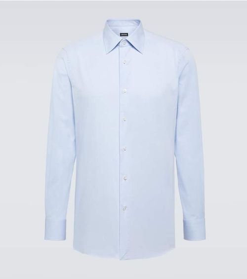 Zegna Cotton-blend shirt