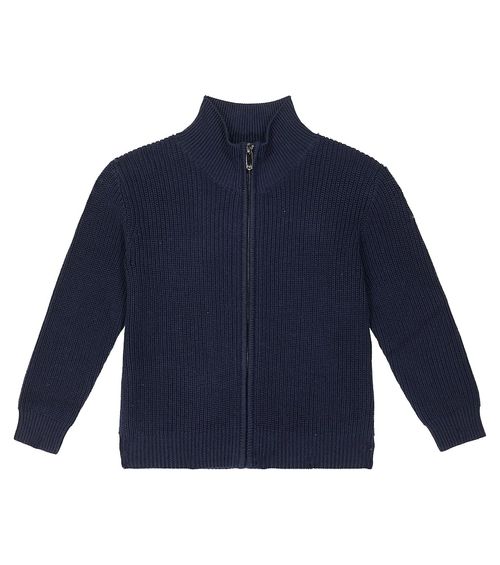 Il Gufo Ribbed-knit cotton...