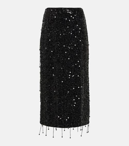 Simkhai Gisele sequined midi...