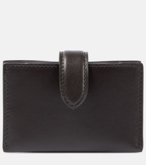 The Row Leather card case