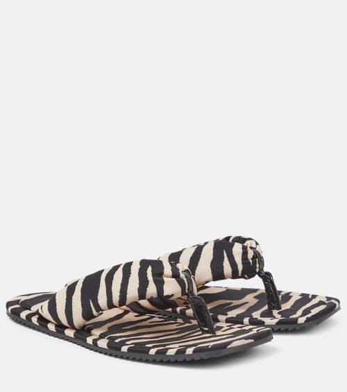 The Attico Indie zebra-print...