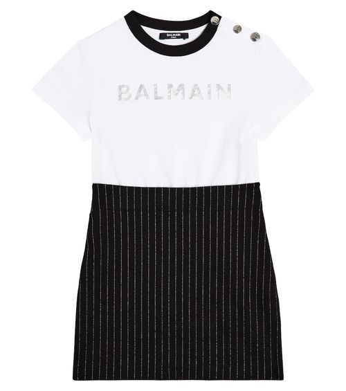 Balmain Kids Logo striped...