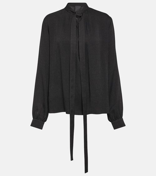 Givenchy 4G silk blouse