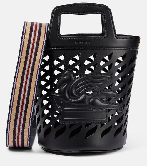 Etro Coffa leather bucket bag