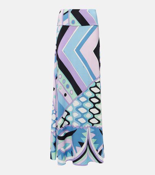 Pucci Vivara-printed satin...