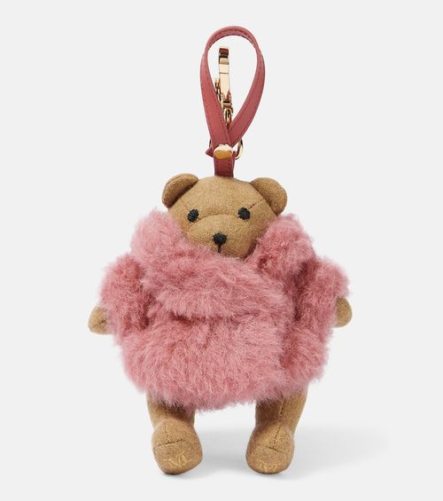 Max Mara Teak teddy bag charm