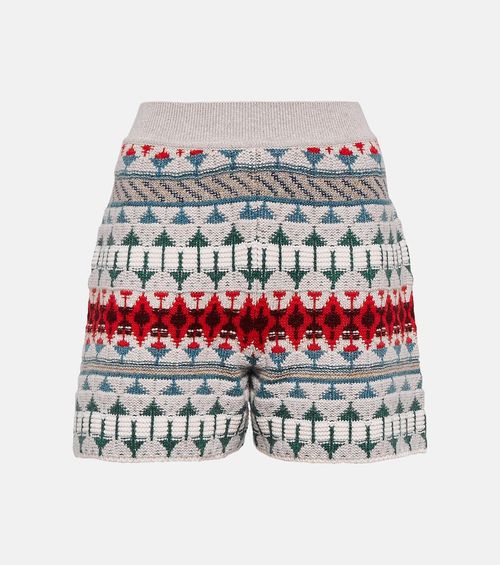 Loro Piana Cashmere shorts