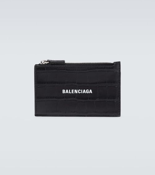 Balenciaga Cash croc-effect...