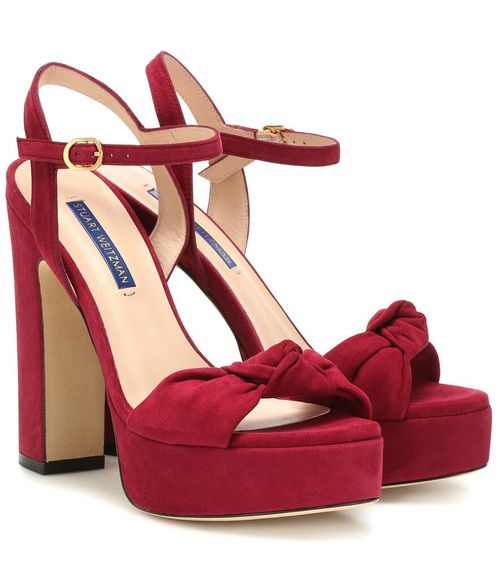 Mirri 140 Suede Plateau Sandals 264 00 Grazia