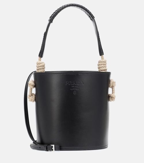 Prada Tambour leather bucket...